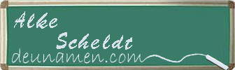 Alke Scheldt Visitenkarte